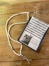 Carica l'immagine nel visualizzatore di Gallery, Rosario giapponese JUTZU howlite bianca