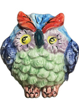 Carica l'immagine nel visualizzatore di Gallery, Civette in ceramica in otto diverse colorazioni