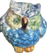 Carica l'immagine nel visualizzatore di Gallery, Civette in ceramica in otto diverse colorazioni