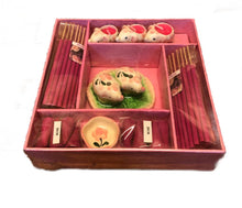 Carica l'immagine nel visualizzatore di Gallery, Set di incensi a sticks e a confetti, porta incenso e candeline a forma di elefante in sei diverse fragranze