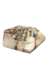 Carica l'immagine nel visualizzatore di Gallery, Gioco Solitario in Onice in marmo e biglie