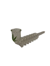 Carica l'immagine nel visualizzatore di Gallery, Cilum indiano in vetro con simbolo