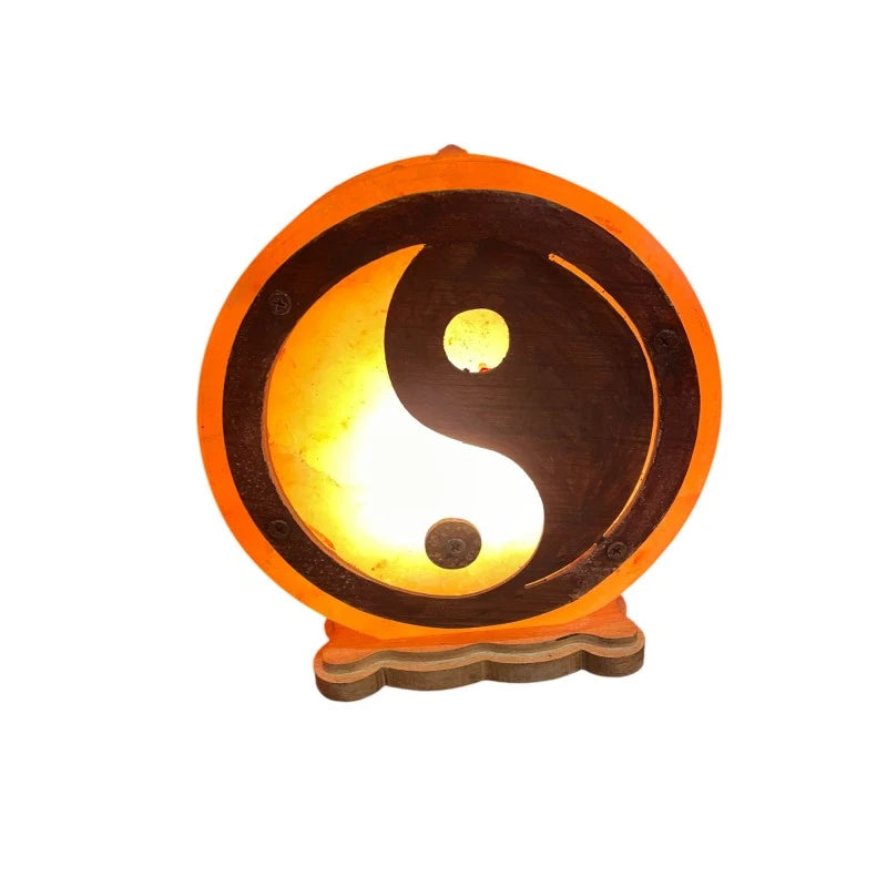 Lampada di sale Ying Yang