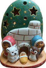 Carica l&#39;immagine nel visualizzatore di Gallery, Presepe igloo eschimese in 2 colori
