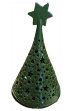 Carica l&#39;immagine nel visualizzatore di Gallery, Lampada albero di Natale in ceramica in due colori
