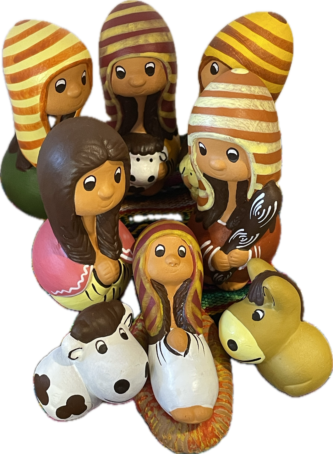 Presepe peruviano collo lungo
