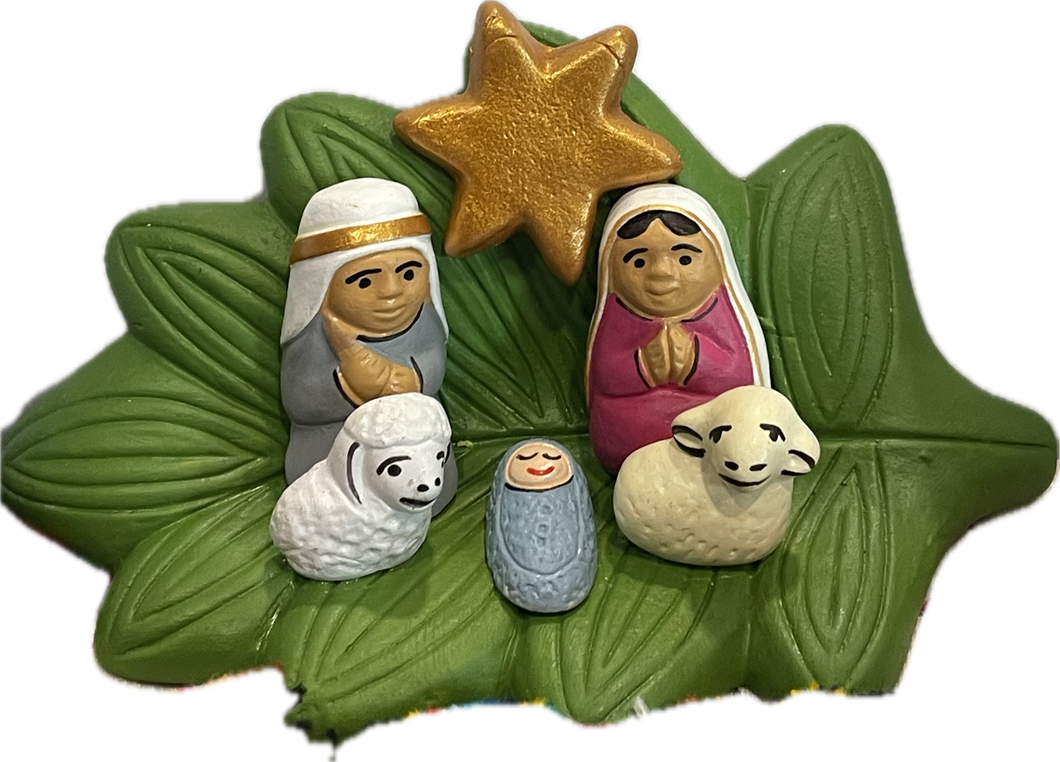 Presepe peruviano foglia