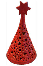 Carica l&#39;immagine nel visualizzatore di Gallery, Lampada albero di Natale in ceramica in due colori
