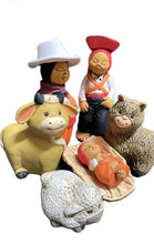 Carica l&#39;immagine nel visualizzatore di Gallery, Presepe peruviano Perù
