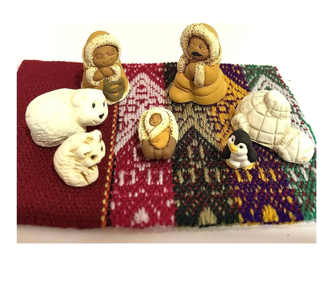 Presepe Peruviano Eschimese in 3 misure