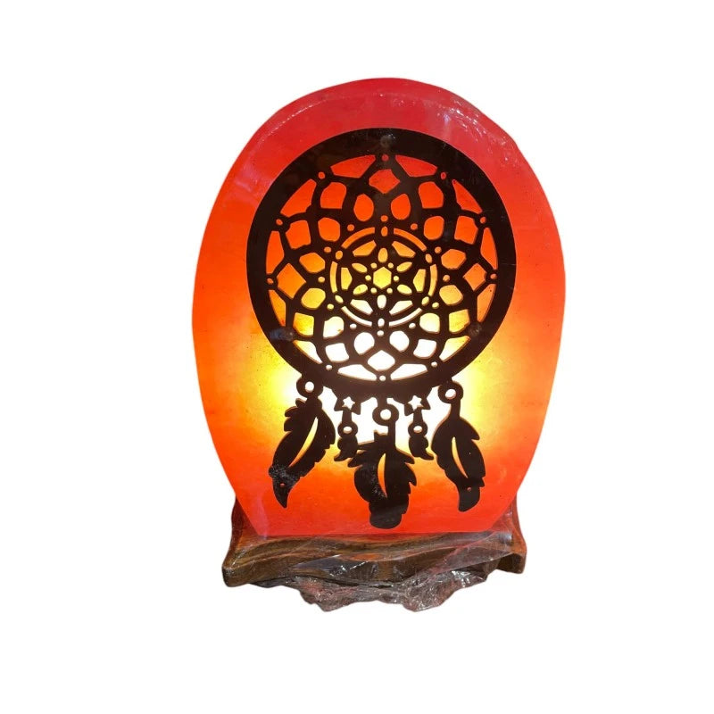 Lampada di sale acchiappasogni
