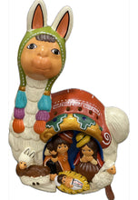 Carica l&#39;immagine nel visualizzatore di Gallery, Presepe peruviano lama in 4 colori
