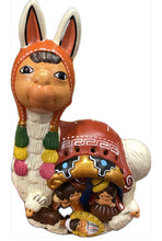 Carica l&#39;immagine nel visualizzatore di Gallery, Presepe peruviano lama in 4 colori
