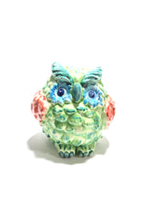 Carica l&#39;immagine nel visualizzatore di Gallery, Civette in ceramica in quattro diverse colorazioni
