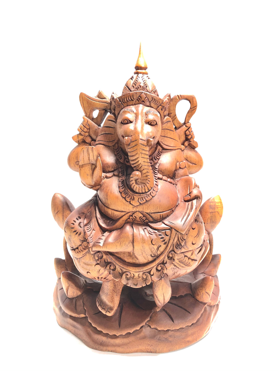 Statua Ganesh in legno
