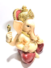 Carica l&#39;immagine nel visualizzatore di Gallery, Statua Ganesh colorato in due diverse dimensioni
