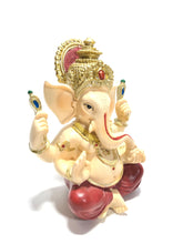 Carica l&#39;immagine nel visualizzatore di Gallery, Statua Ganesh colorato in due diverse dimensioni
