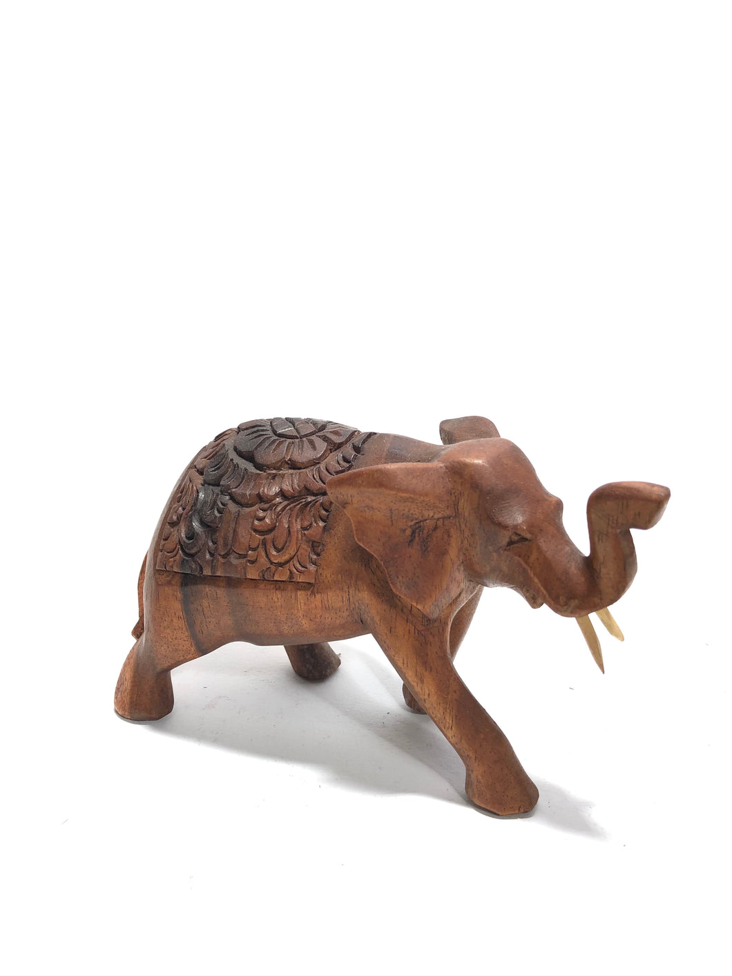 Statua elefante in legno