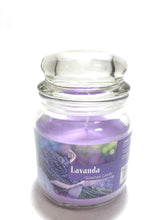 Carica l&#39;immagine nel visualizzatore di Gallery, Candele profumate in barattolo in cinque diverse fragranze
