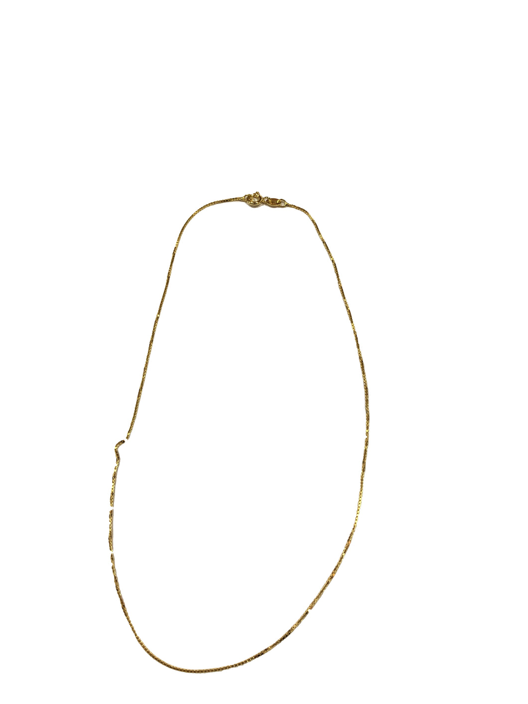Collana in argento 925 placcato in oro