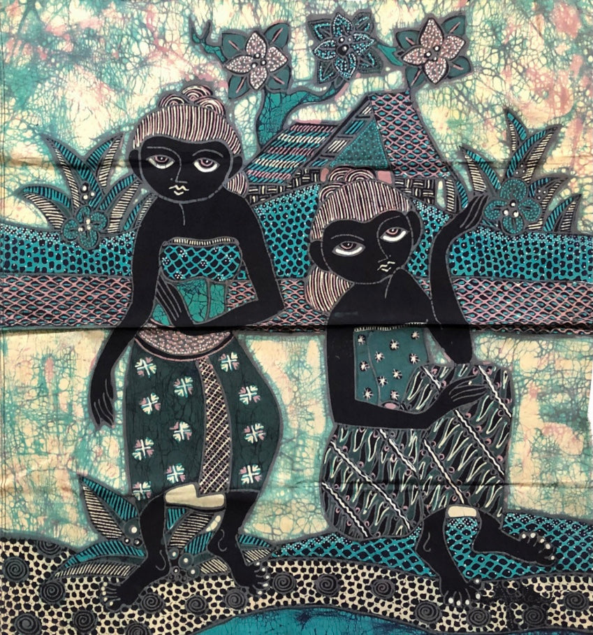 Batik Indonesiano 45 x 48 cm