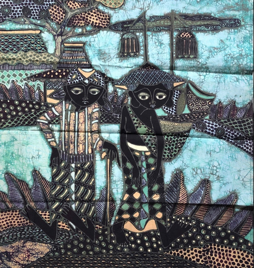 Batik Indonesiano 45x48 cm