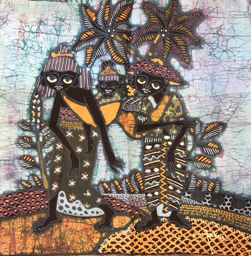 Batik Indonesiano 29x29 cm