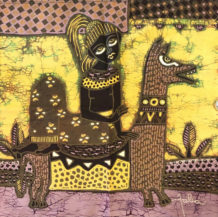 Batik Indonesiano 29x29 cm