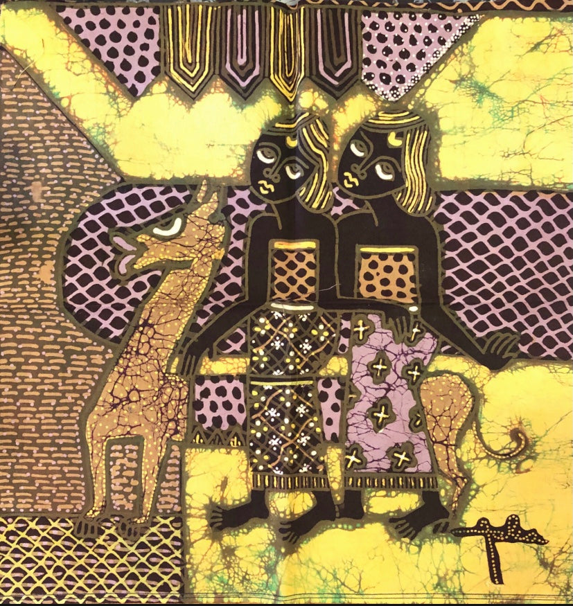 Batik Indonesiano 29x29 cm