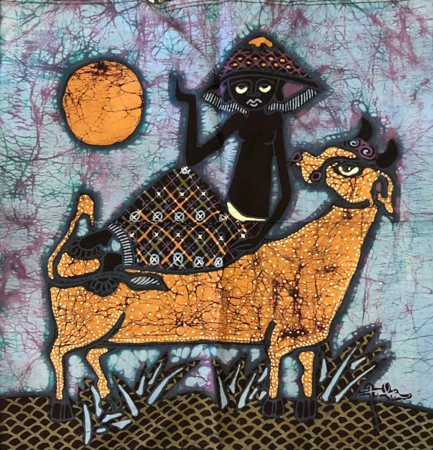 Batik Indonesiano 29x29 cm