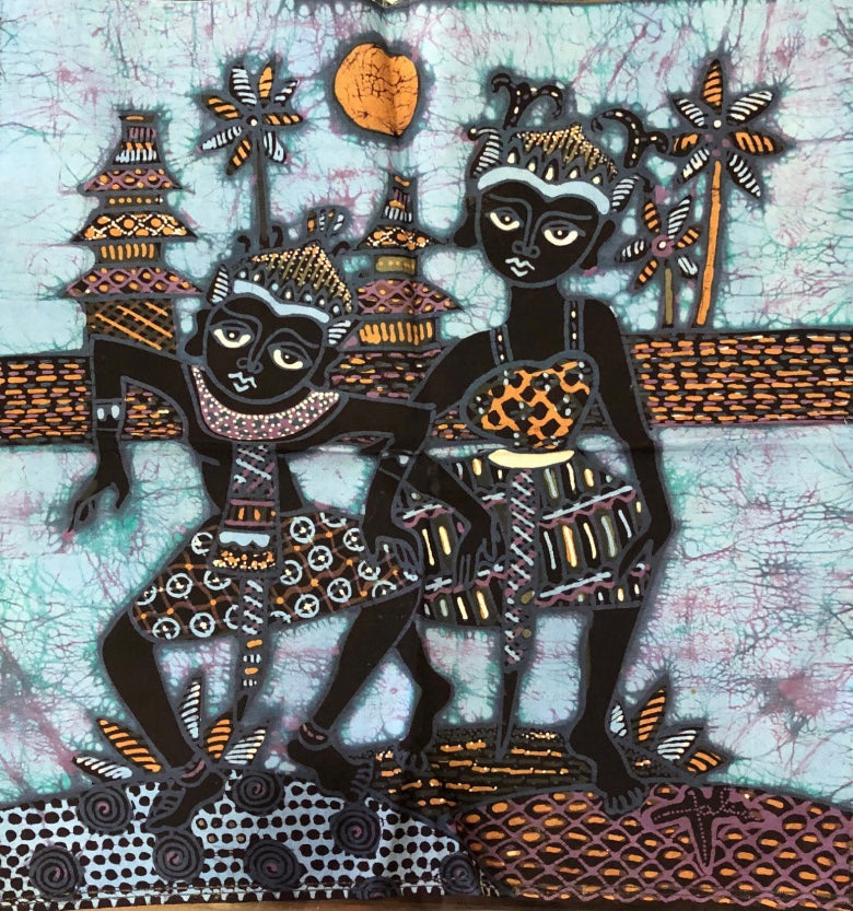 Batik Indonesiano 29x29 cm