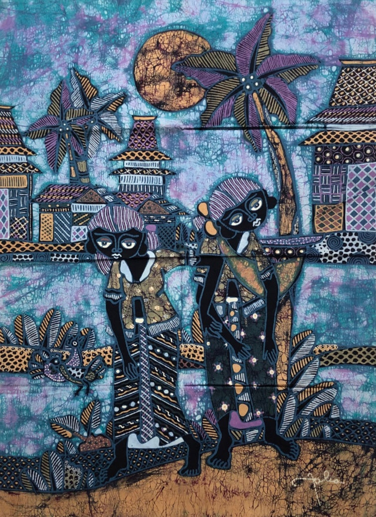 Batik Indonesiano 45x60 cm