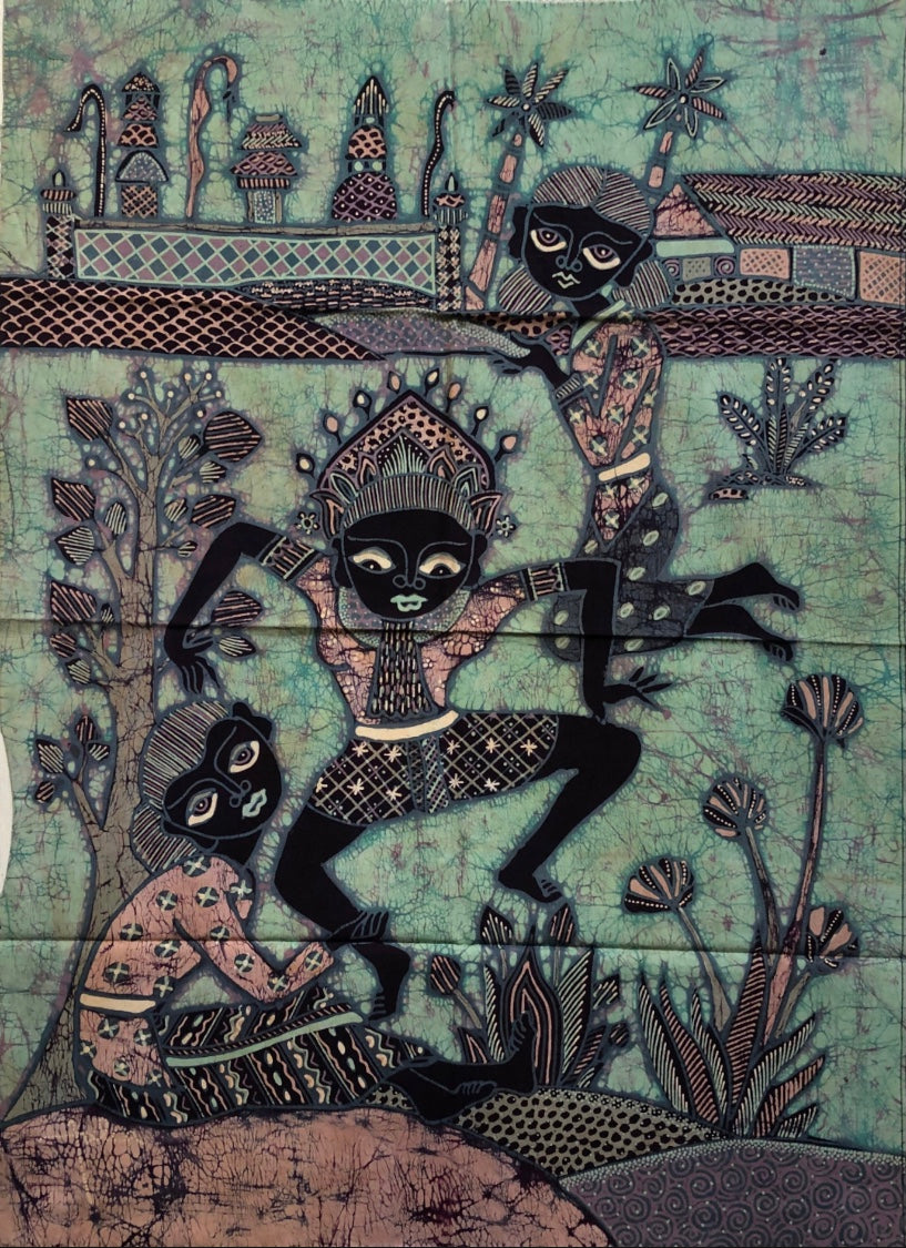 Batik Indonesiano 45x60 cm