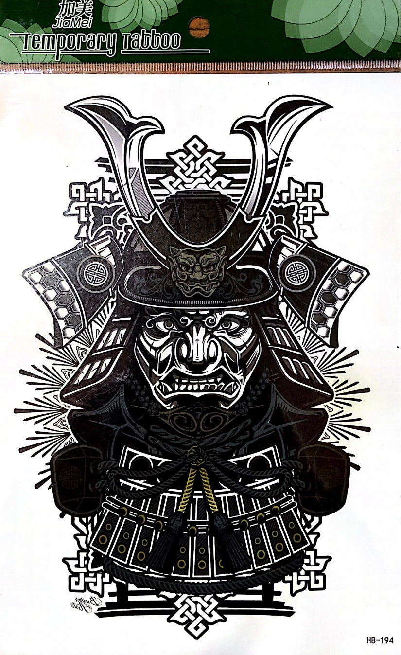Tatuaggio temporaneo Guerriero