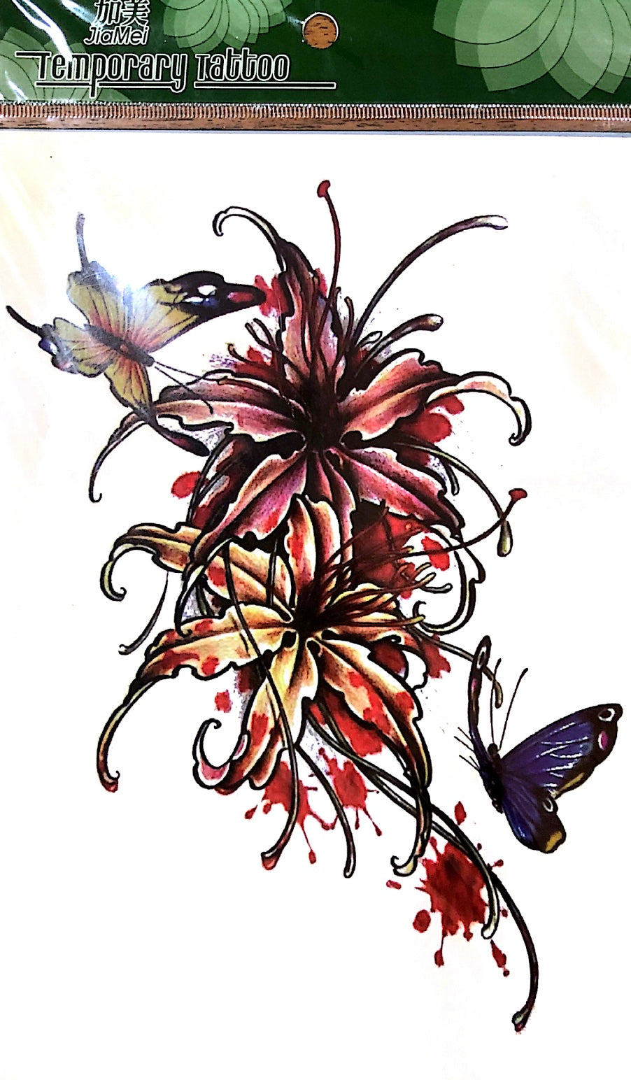 Tatuaggio temporaneo Fiore