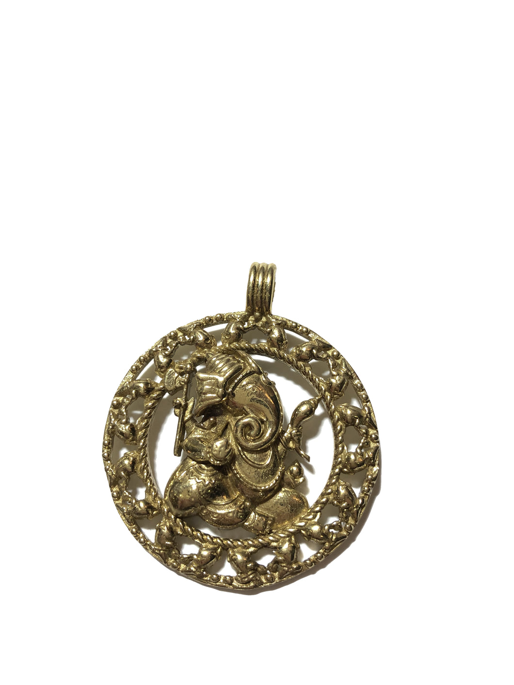 Ciondolo con Dio Ganesh e topolini