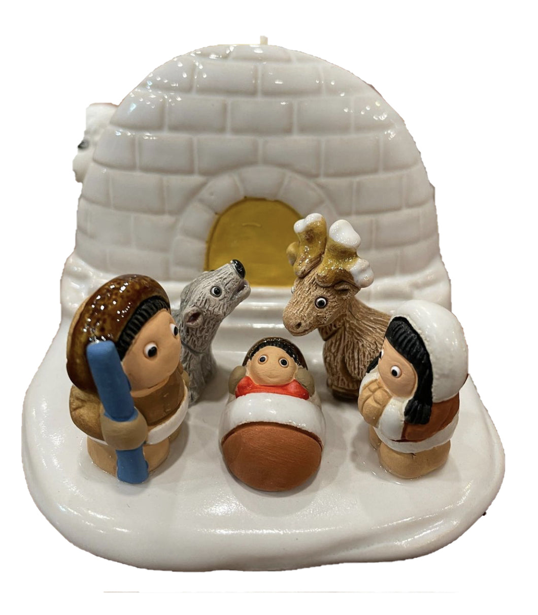 Presepe peruviano Eschimese