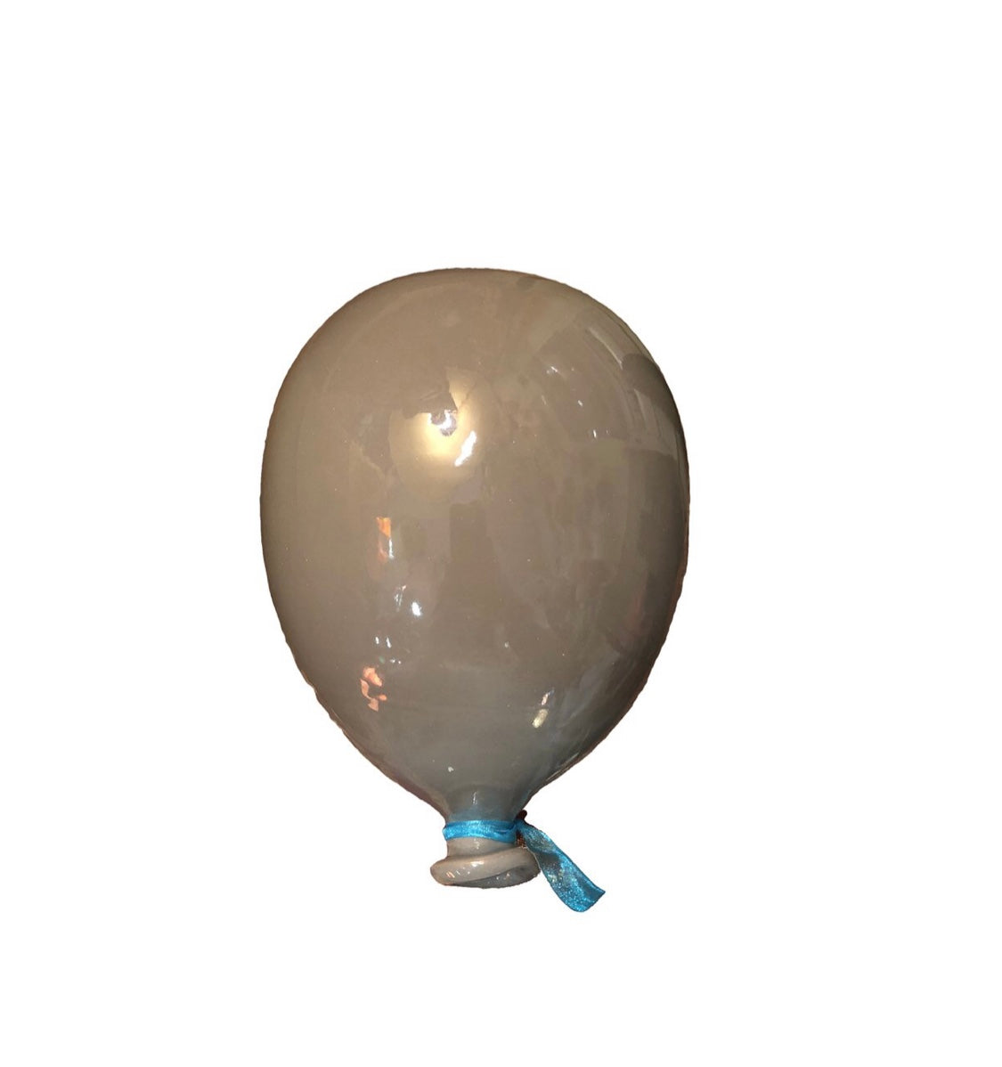 Palloncini Da Parete In Ceramica Artigianale – 10 Cm – Colori Vivaci – Fatti A Mano In Salento – Arancione