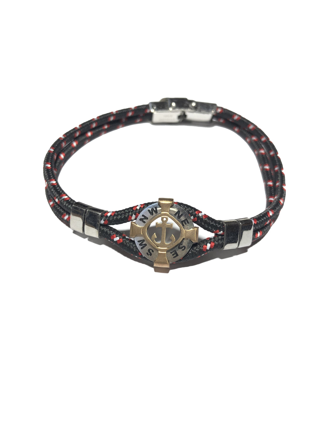 Bracciale in acciaio uomo/donna con ancora