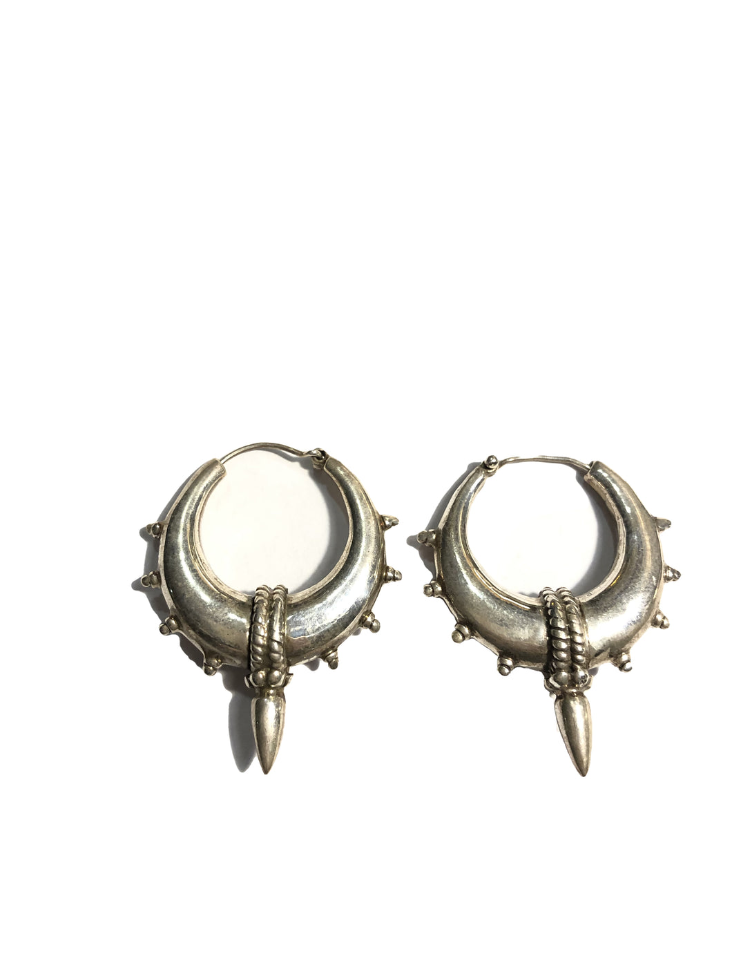 Orecchini Tibetani in argento 925