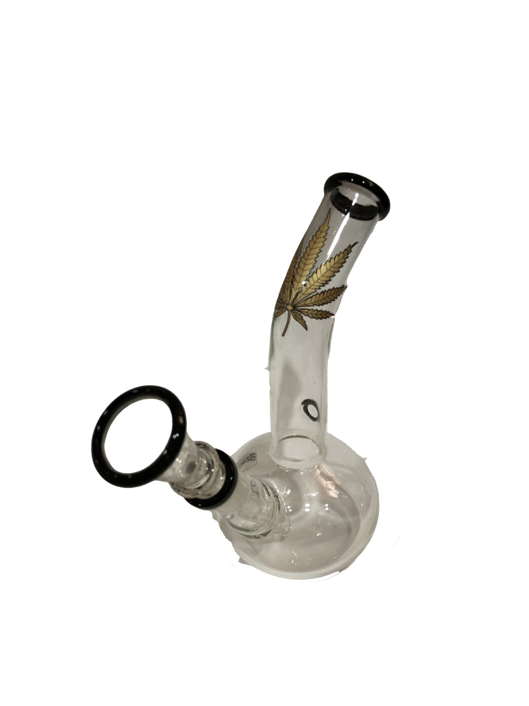 Bong indiano in vetro con simbolo