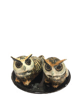 Carica l&#39;immagine nel visualizzatore di Gallery, Civette in ceramica Sale e Pepe
