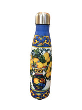 Carica l&#39;immagine nel visualizzatore di Gallery, Borraccia termica con fantasia di Sicilia 500 ML in 3 diverse colorazioni

