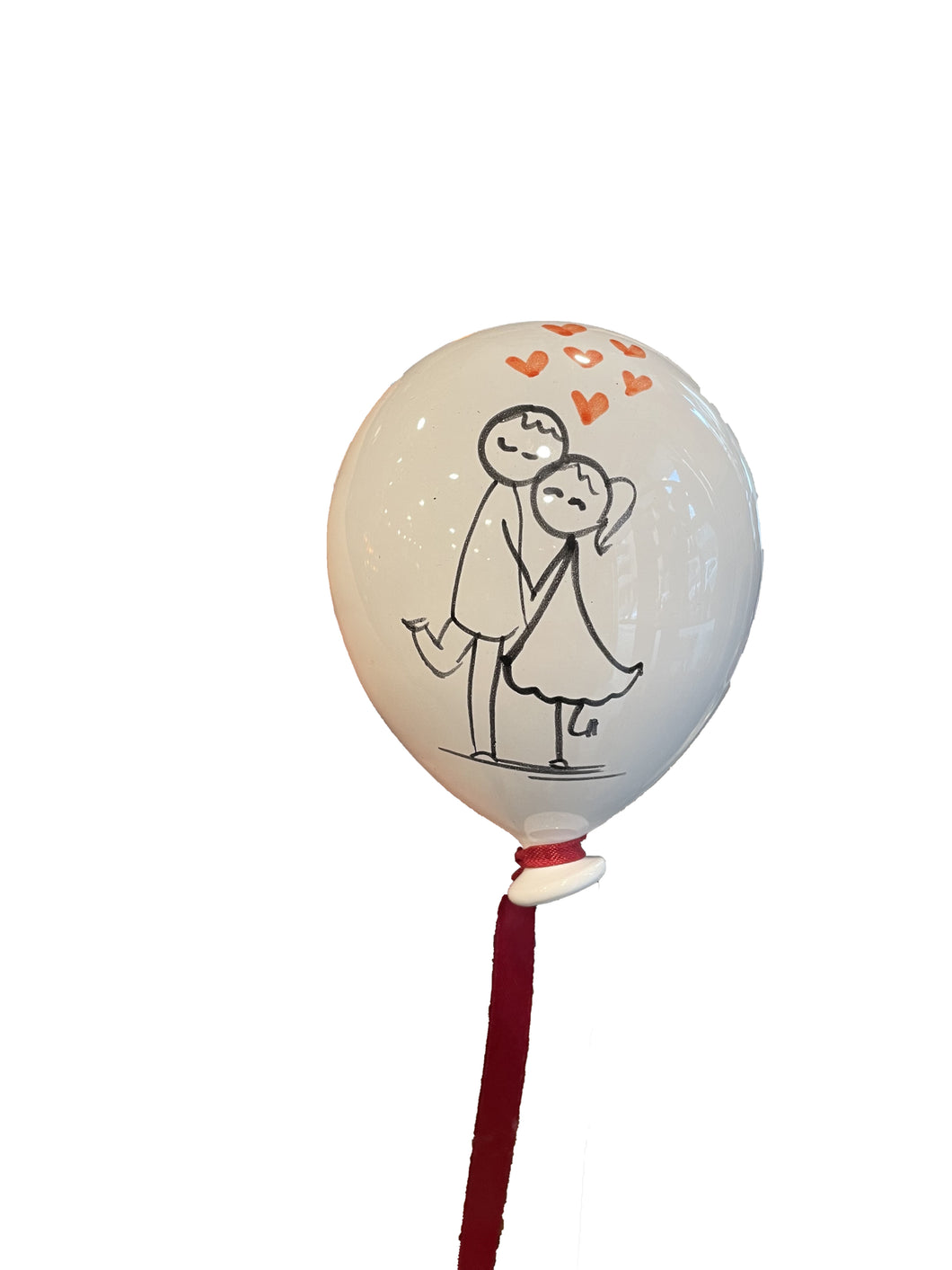 Palloncino in ceramica da parete 14 cm
