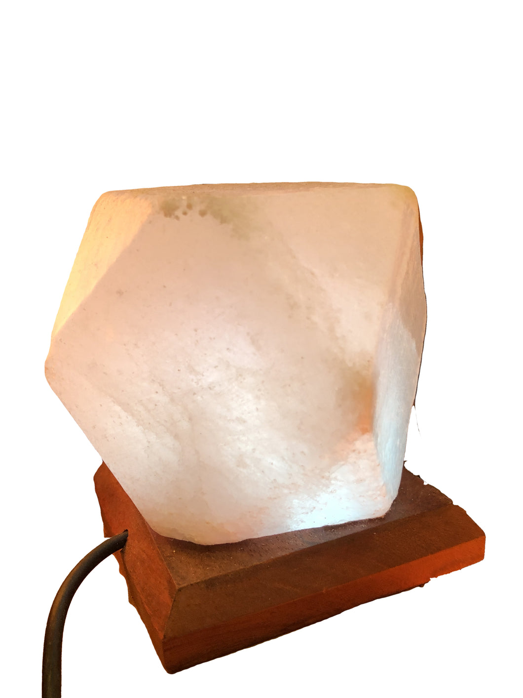 Lampada di sale himalayano originale con cavo usb