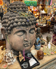 Carica l&#39;immagine nel visualizzatore di Gallery, Statua Volto del Dio Buddha 1 metro
