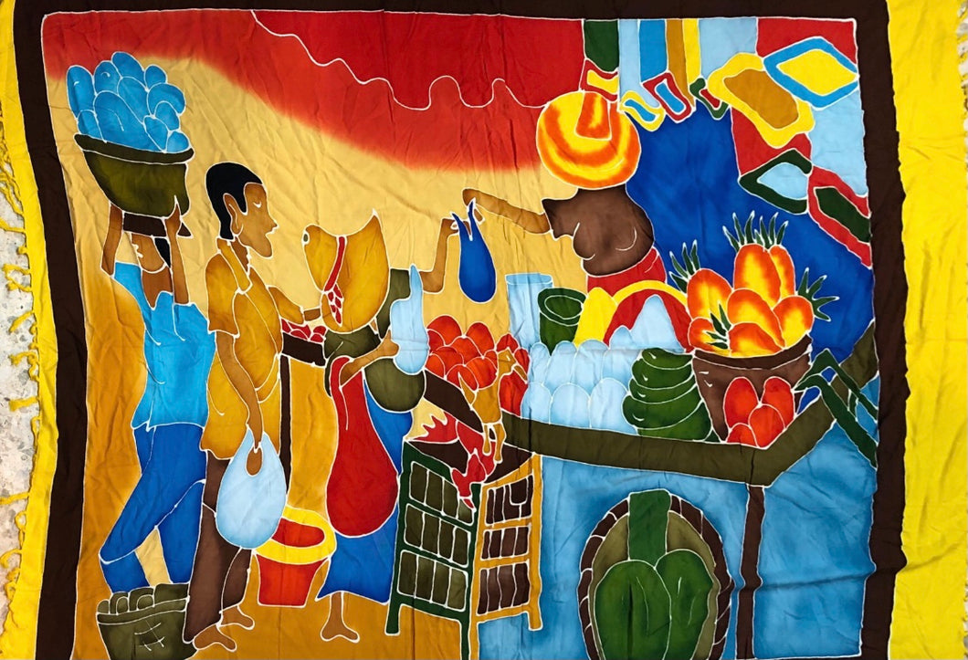 Telo batik indonesiano