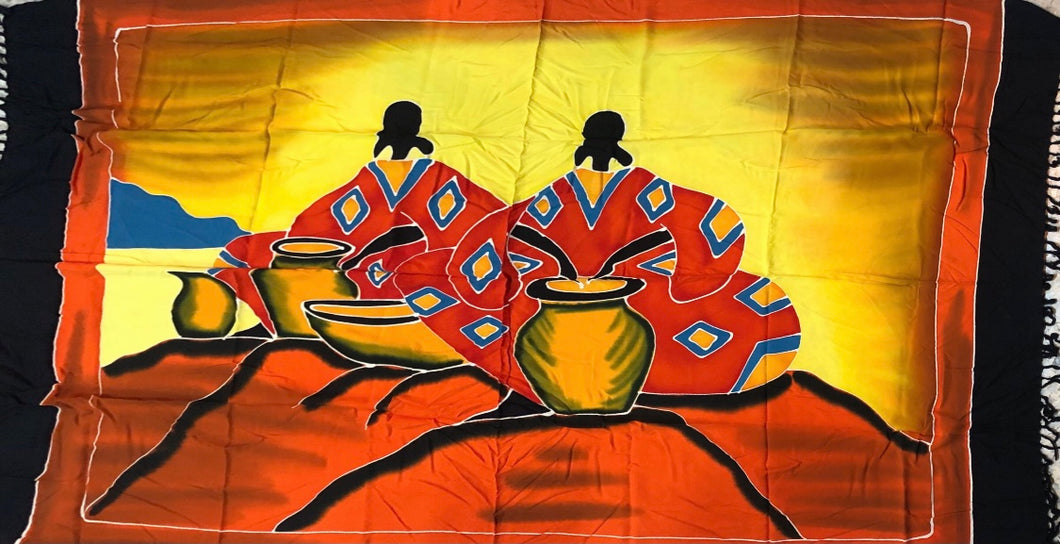 Telo batik indonesiano