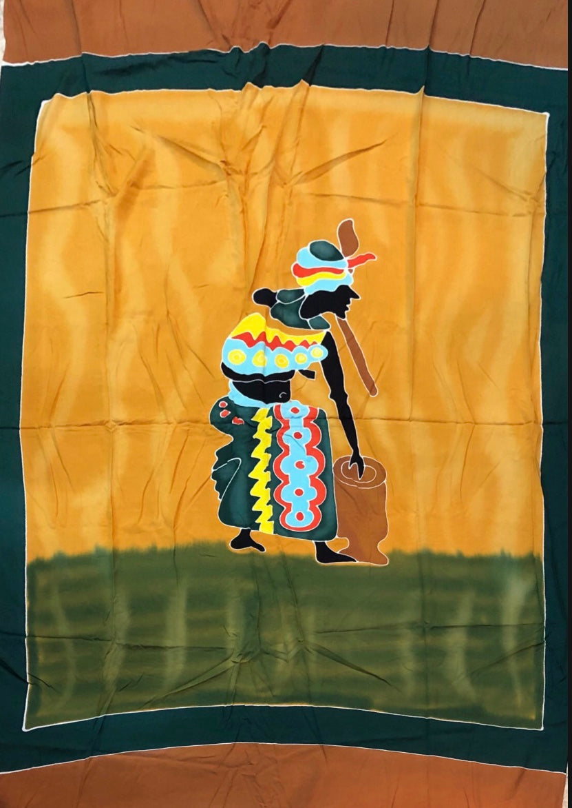 Telo batik indonesiano