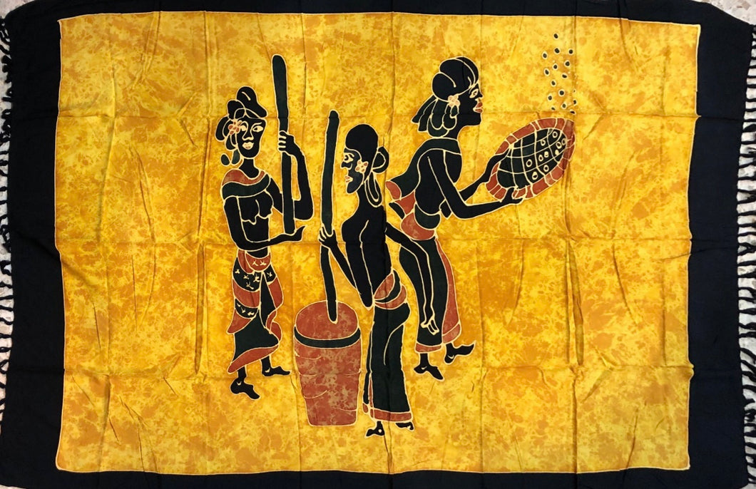 Telo batik indonesiano